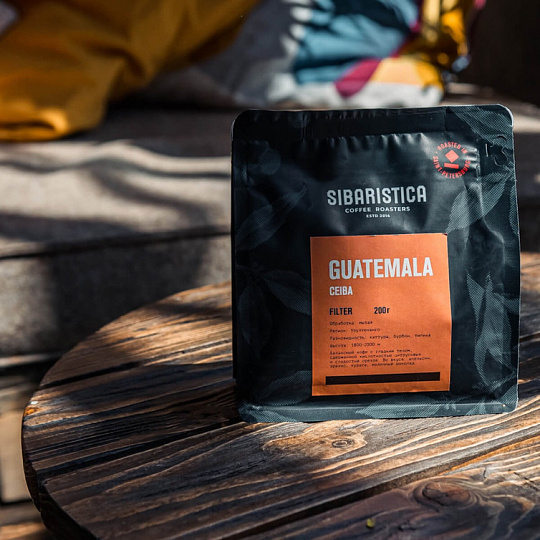Кофе Guatemala Ceiba в зёрнах, обжарка под фильтр